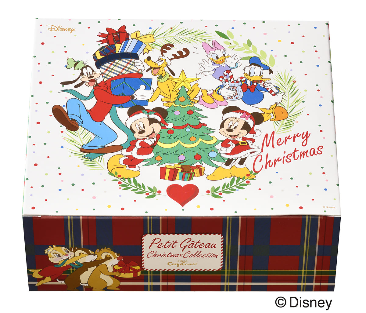 ディズニー　クリスマスコレクションボックス