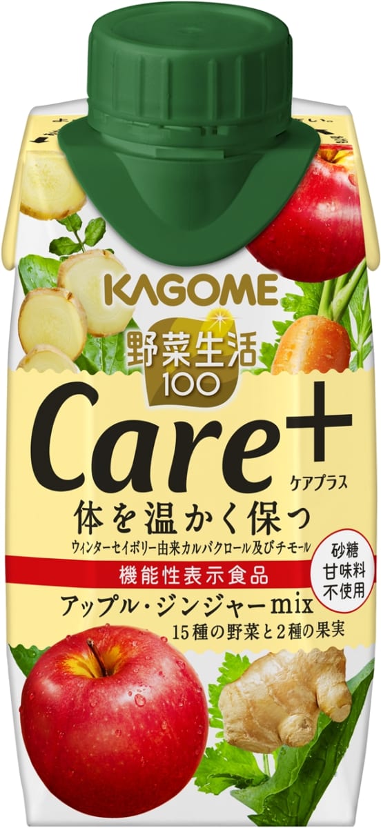 野菜生活１００　Care＋ アップル・ジンジャーmix