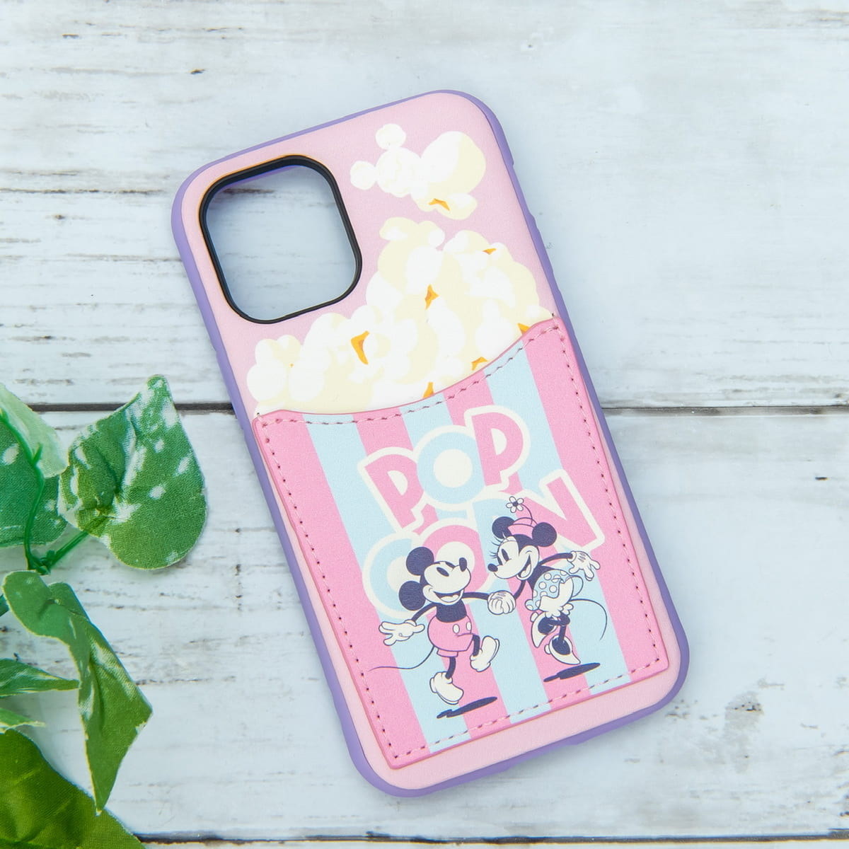 PGA「ディズニー」iPhone 12 mini、iPhone 12 /12 Pro用タフポケットケース　ミッキーマウス＆ミニーマウス
