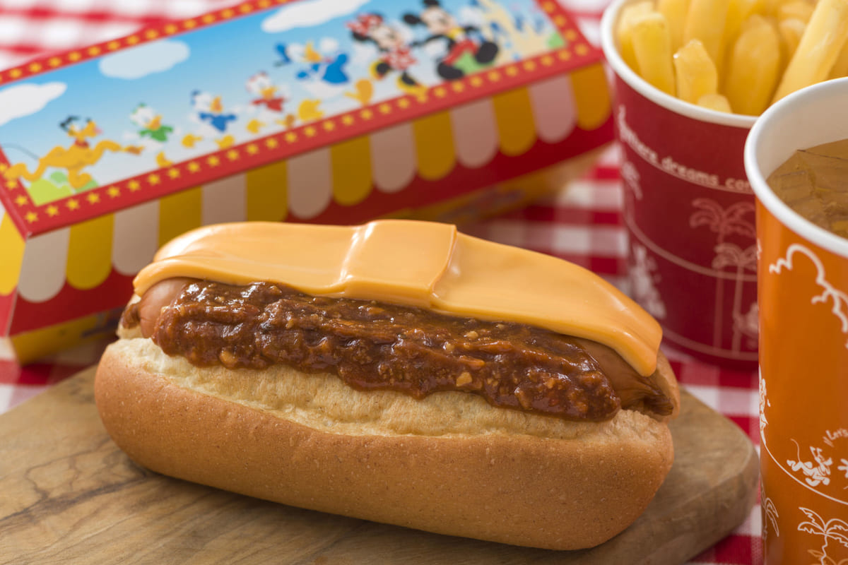 東京ディズニーランド「リフレッシュメントコーナー」おすすめホットドッグセット