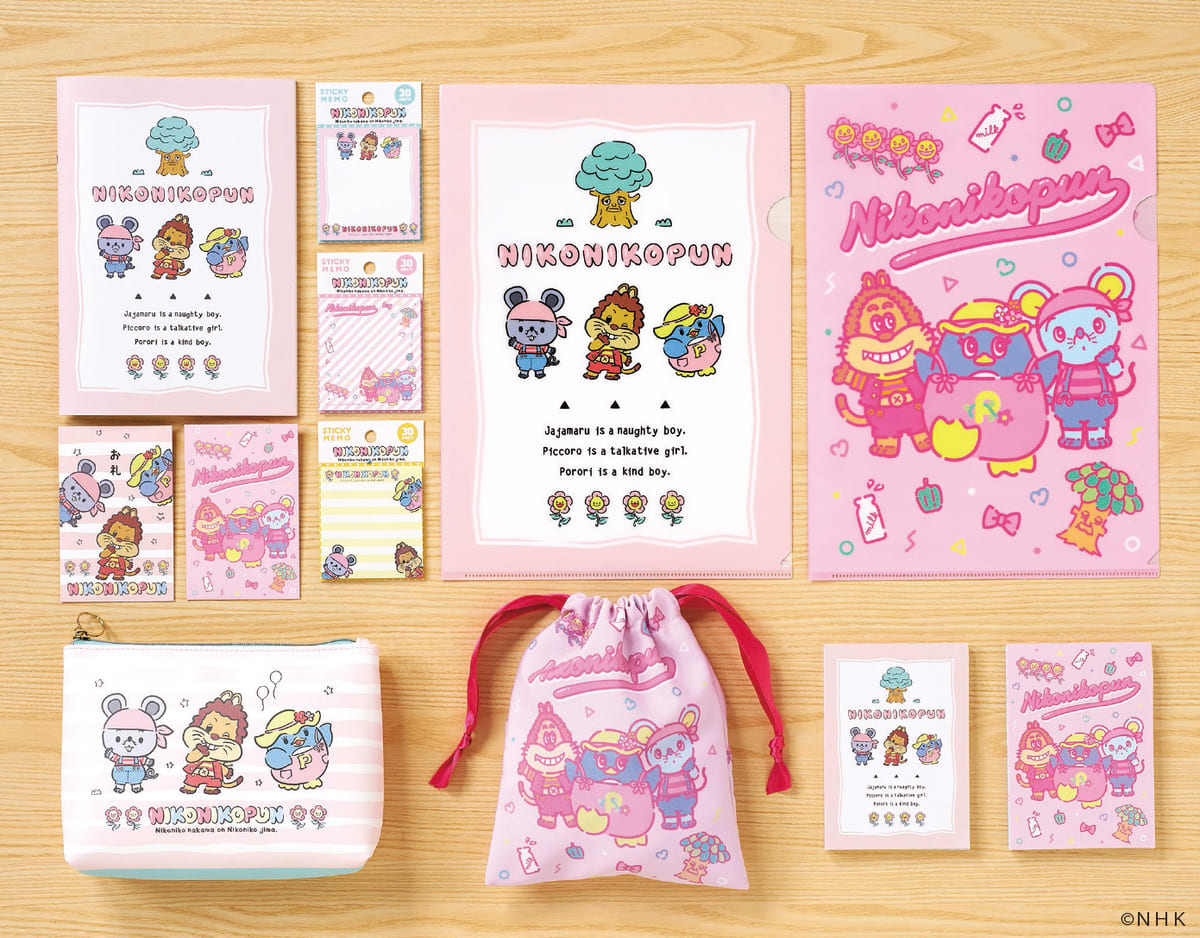 懐かしのキャラクターが新しい魅力で登場!NHK-Character SHOP