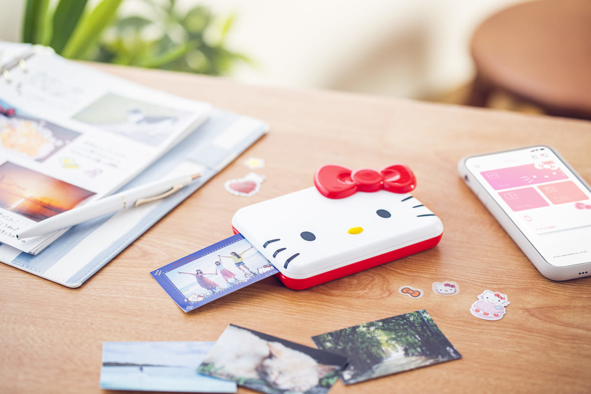 手軽にプリントを楽しめる iNSPiC PV-123 HELLO KITTY