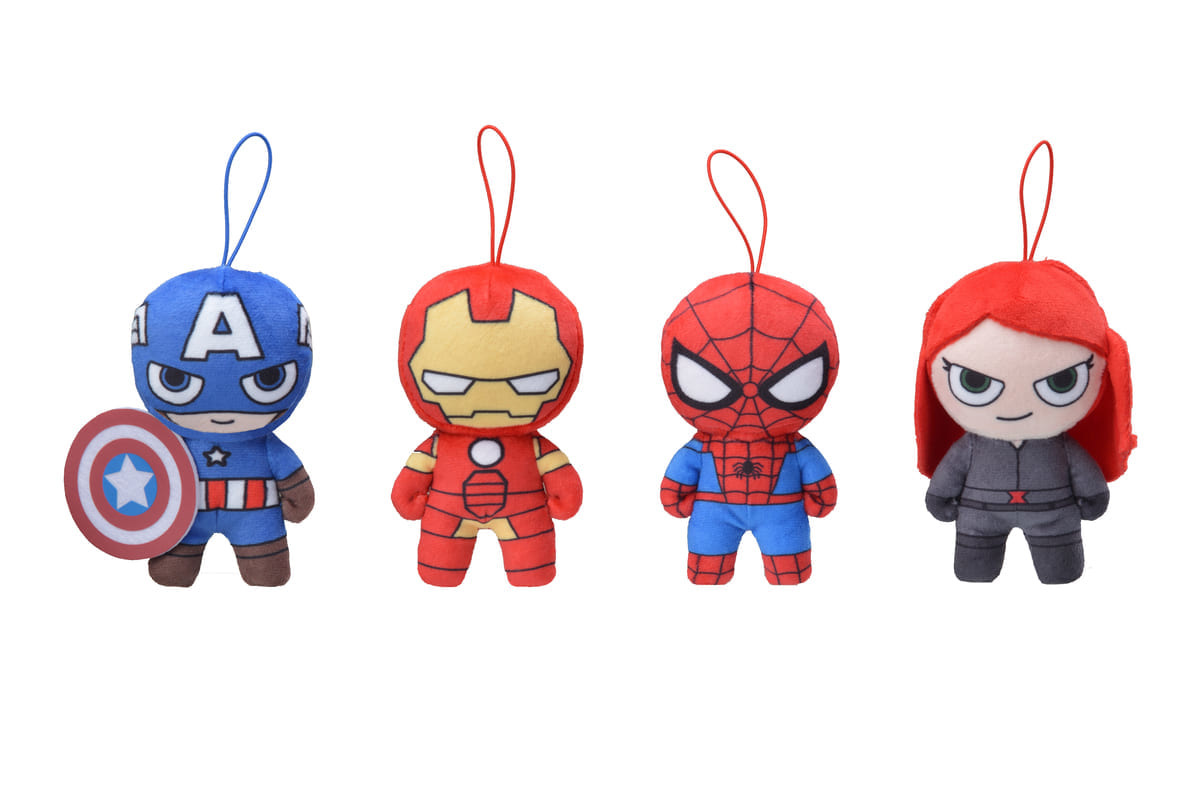 キャプテン・アメリカ　ブラック・ウィドウ　アイアンマン　スパイダーマン
