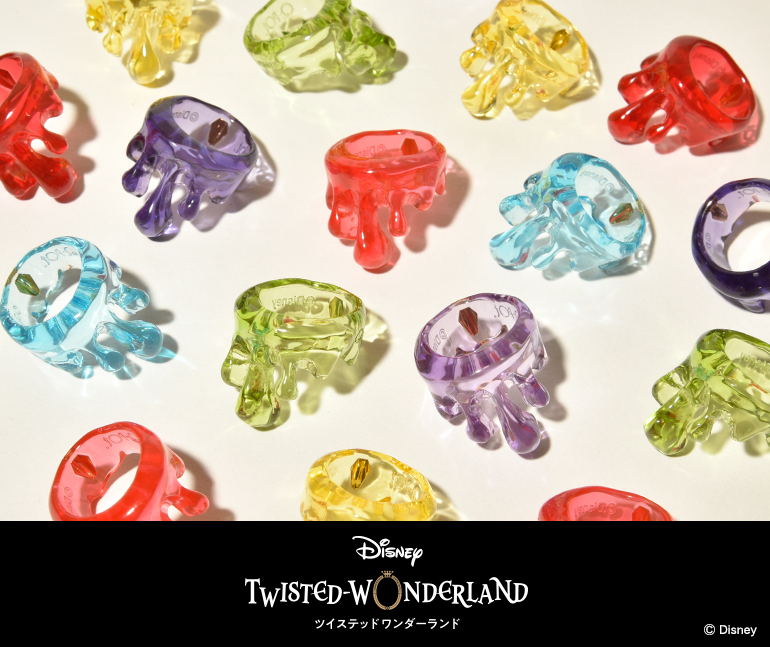 Q-pot. Disney Twisted-Wonderland Collection 第2弾　キャンディメルトリング(22種)