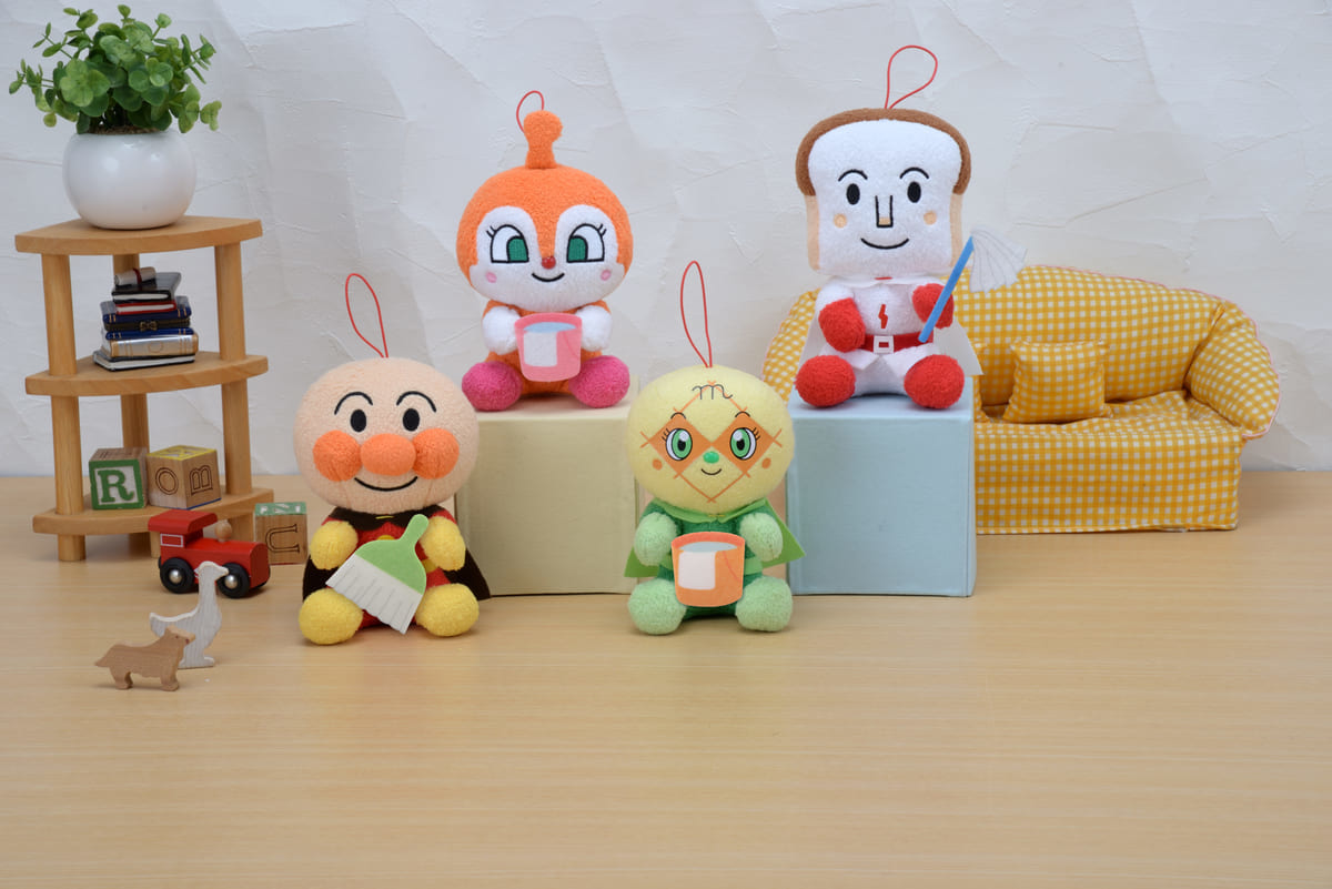 それいけ！アンパンマン　ころふわ　お掃除ぬいぐるみ