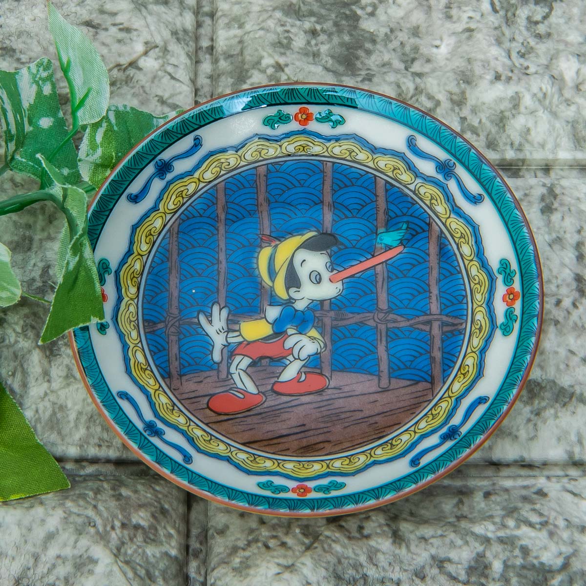 Disney Classics MARKET（ディズニー クラシックス マーケット）「九谷焼豆皿セット」ピノキオ