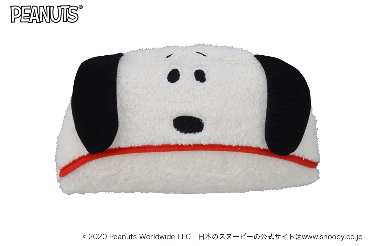 Snoopy プレミアムフード付もこもこブランケット 02 Dtimes