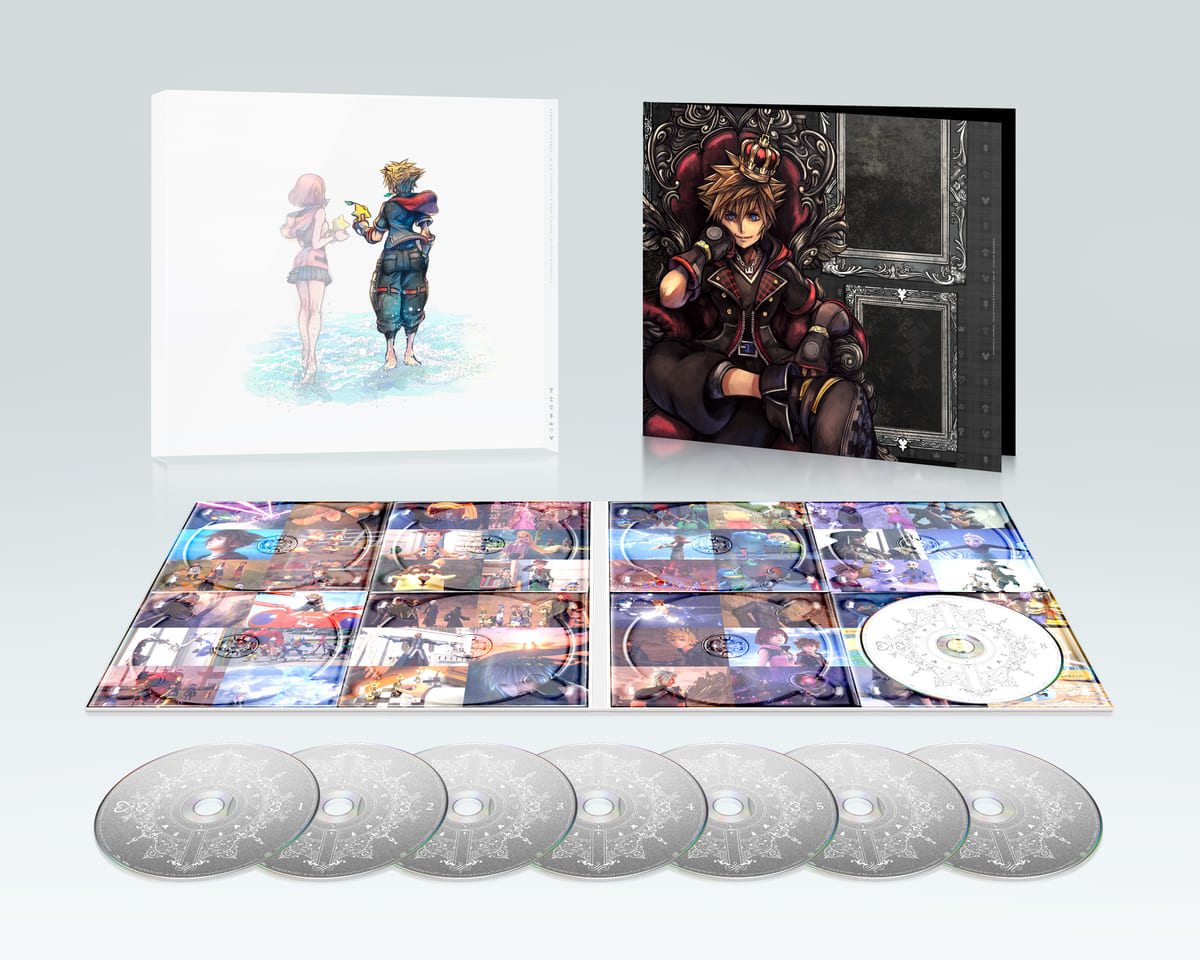 パッケージ版：展開写真『KINGDOM HEARTS - III, II.8, Unchained χ & Union χ [Cross] - Original Soundtrack』