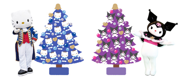 キャラクタークリスマスツリー２