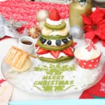 カフェ・カイラ「クリスマスツリーパンケーキ」