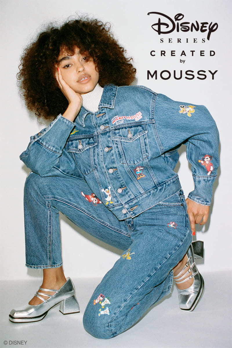 moussy ディズニー　ジャケット