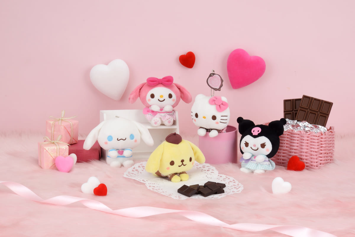 SANRIO CHARACTERS　& y♡u　ラブリーキーチェーンマスコット～ゆるかわデザイン～01