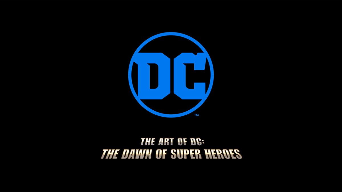 『DC展 スーパーヒーローの誕生』ロゴ