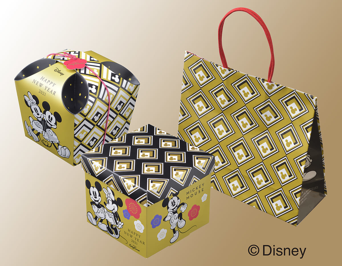 ディズニーデザインのお正月限定ギフト