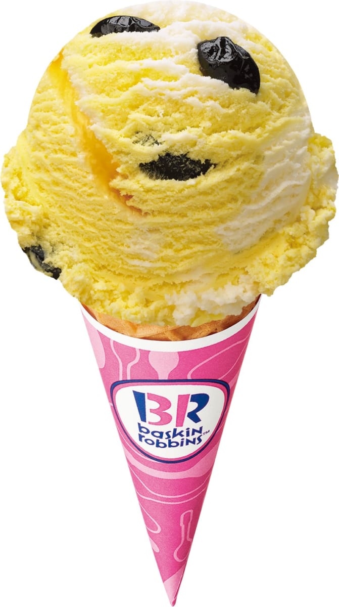 サーティワン アイスクリーム「黒豆きんとんバニラ」２