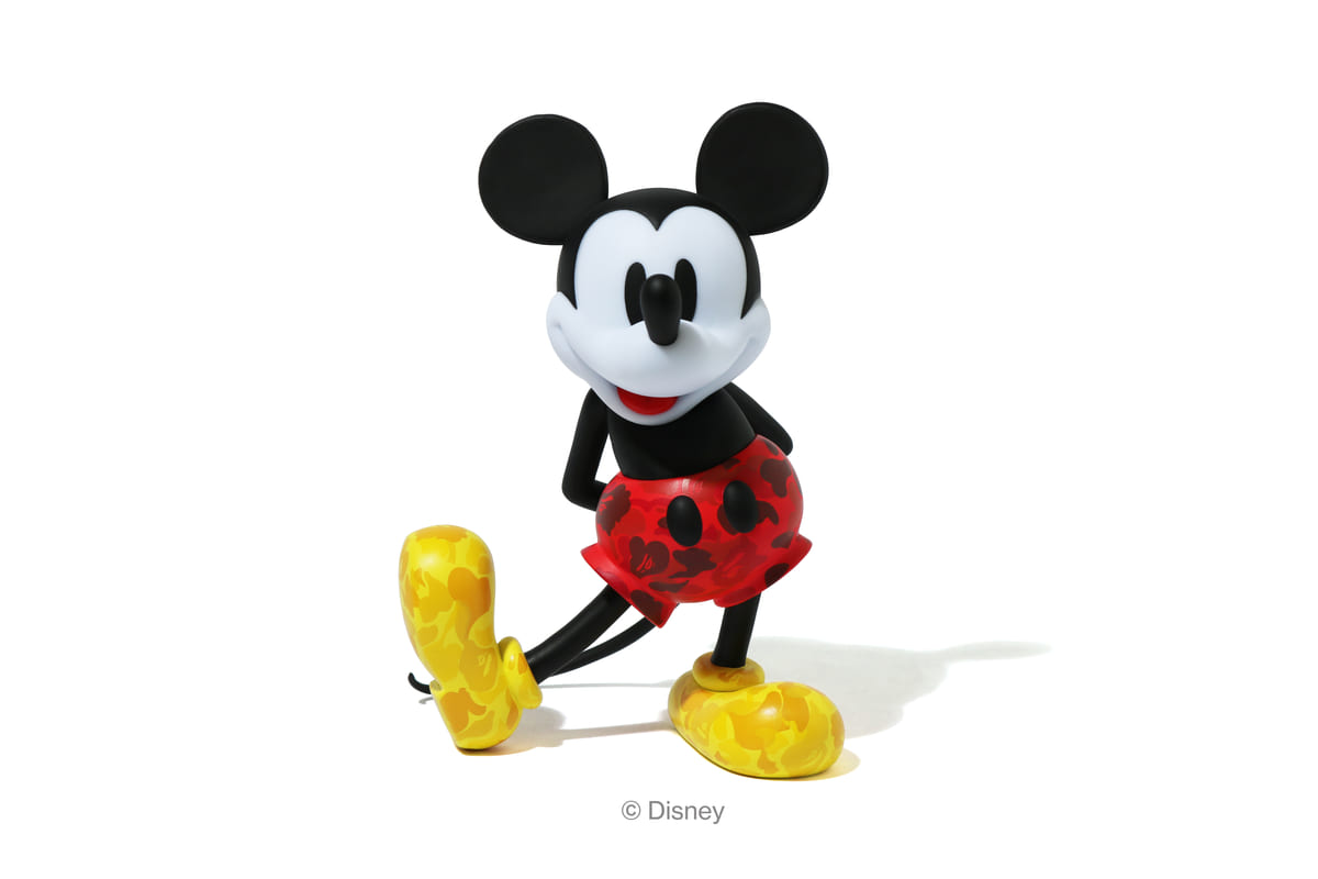 BAPE ディズニー Disney ミッキーマウス 袋付き