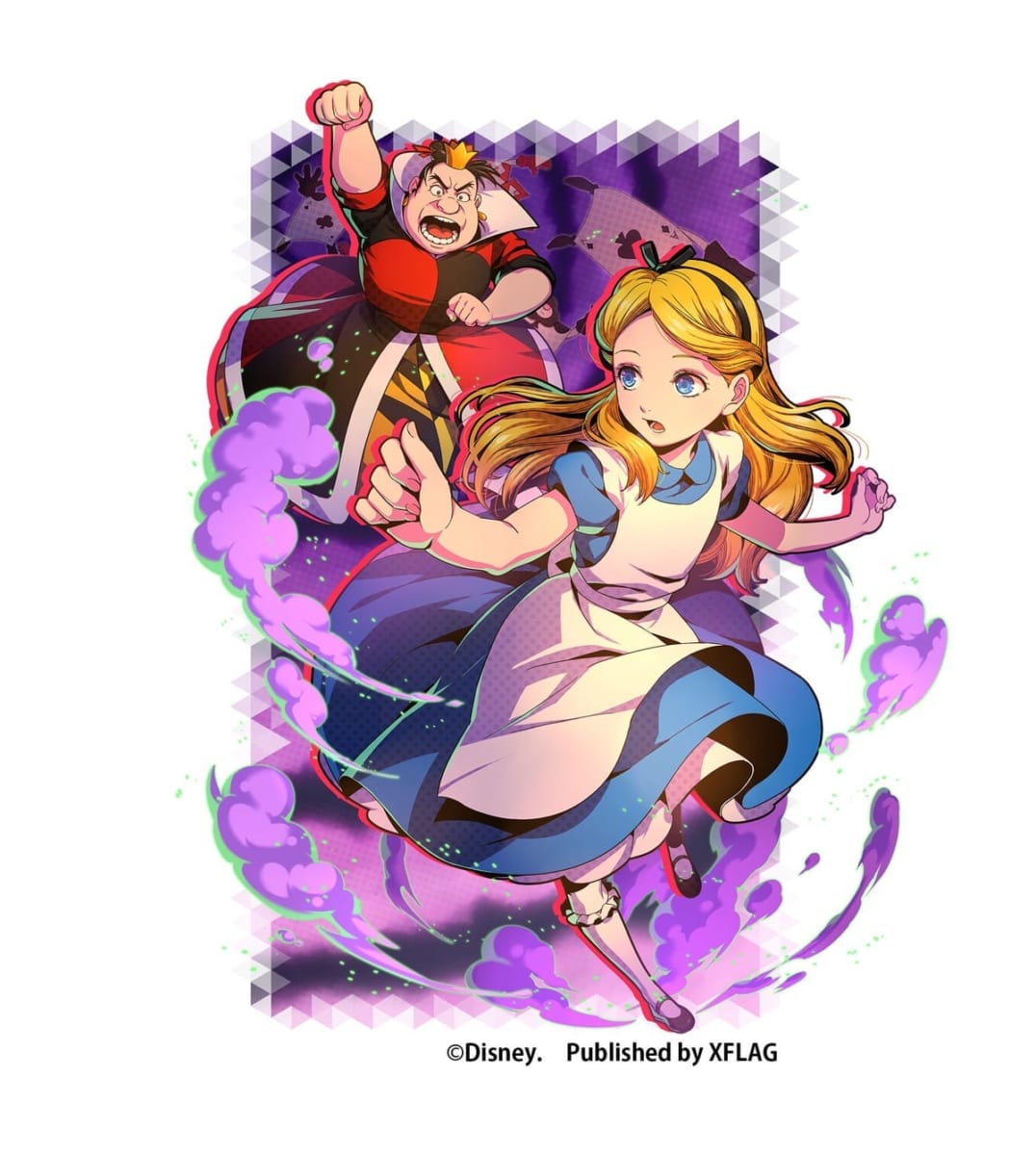 限定★5カード「【ふしぎの国の危険な帰路】アリス&ハートの女王」