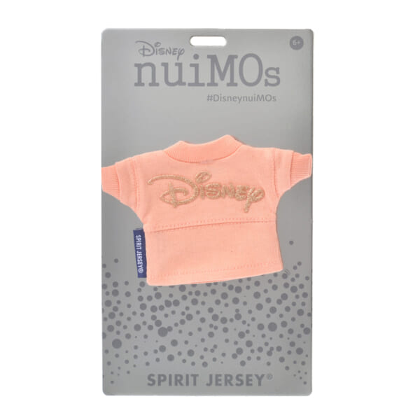 Spirit Jersey「nuiMOs」ぬいぐるみ専用コスチューム 長袖Tシャツ Disneyロゴ　販売イメージ