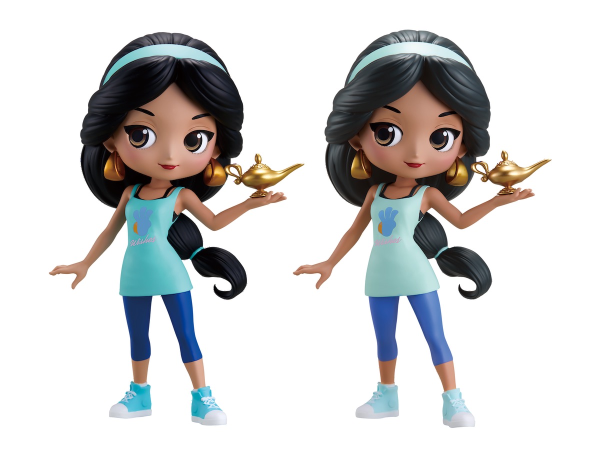 ディズニープリンセス ジャスミンがランプを片手にポーズ バンプレスト Q Posket Disney Characters Jasmine Avatar Style Dtimes