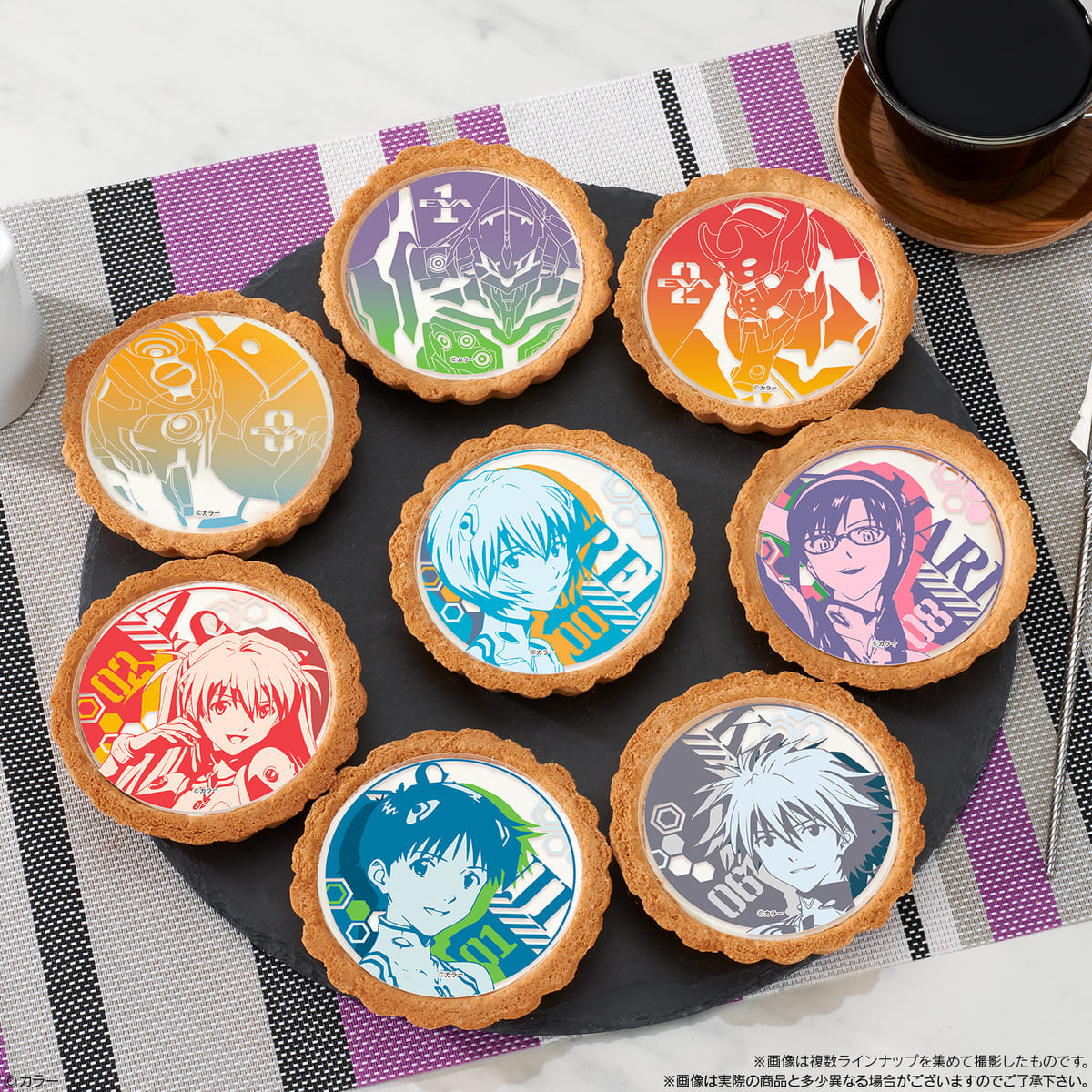 EVANGELION TART　ラインナップ