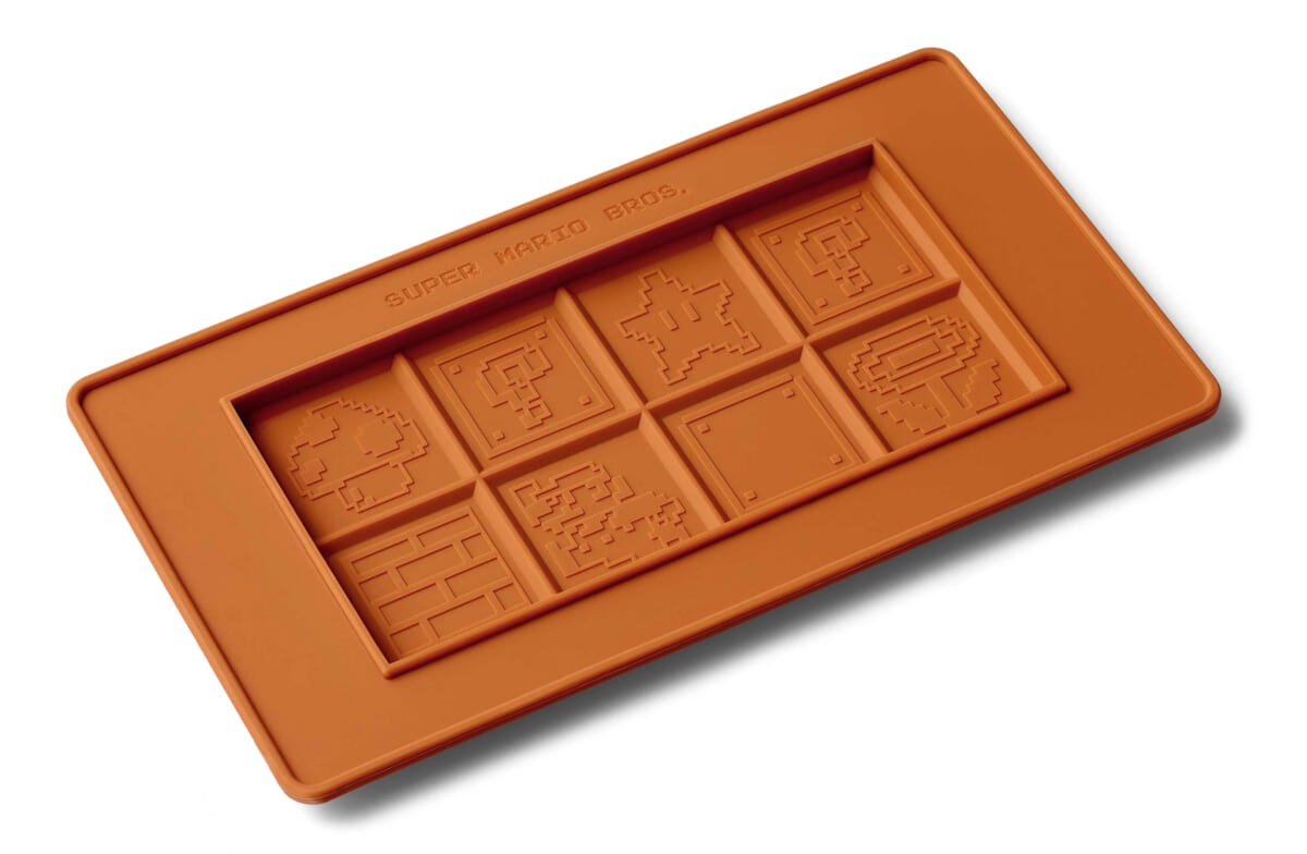 板チョコトレー（8-bit マリオ）