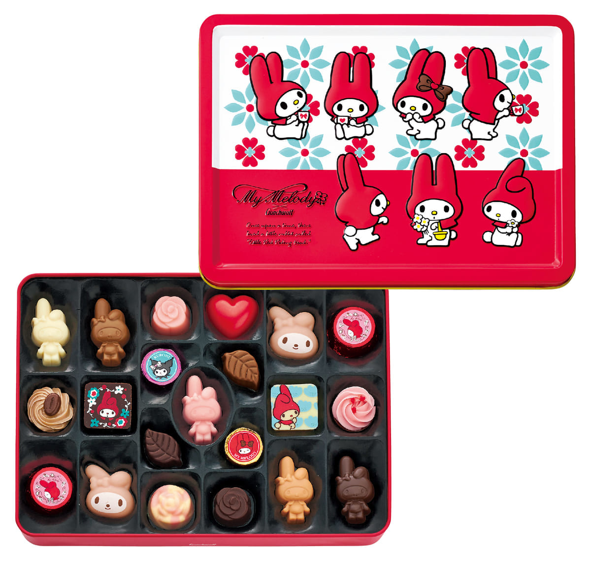 ゴンチャロフコラボのバレンタインチョコレート