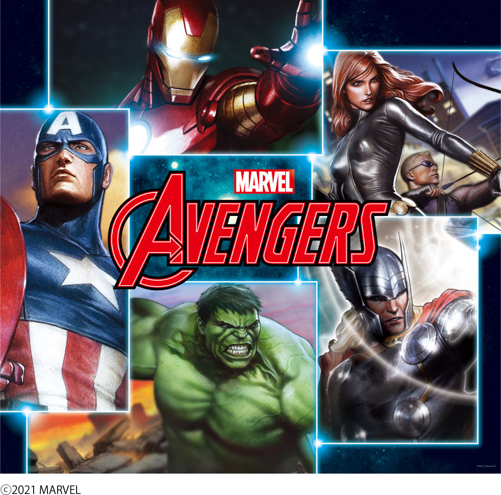 アベンジャーズメンバーがアッセンブル 貼ってはがせる壁紙decol デコル Marvel マーベル Avengers Dtimes