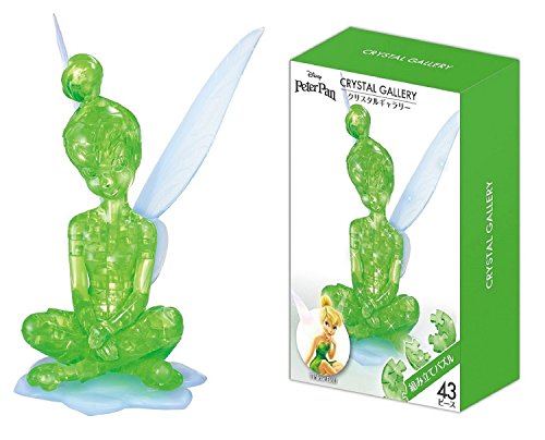 『ピーター・パン』に登場する美しい妖精の立体パズル！ハナヤマ ディズニー「クリスタルギャラリー」ティンカー・ベル