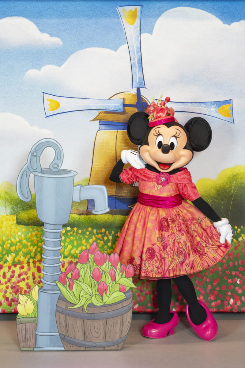 東京ディズニーランド「ミニーのスタイルスタジオ」春のファッション