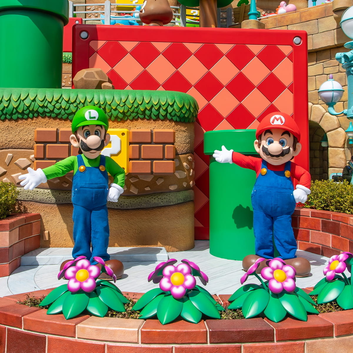 マリオ＆ルイージ・フォト・オポチュニティ／プリンセスピーチ・フォト・オポチュニティ