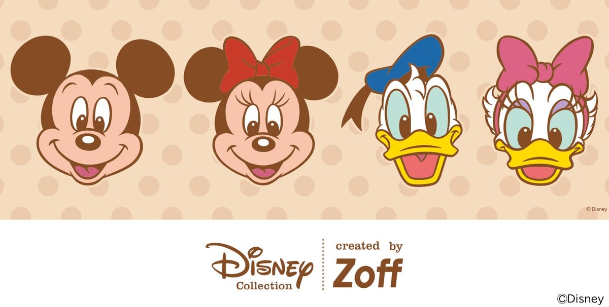 ディズニーデザインのメガネ サングラス Disney Collection Created By Zoff まとめ Dtimes