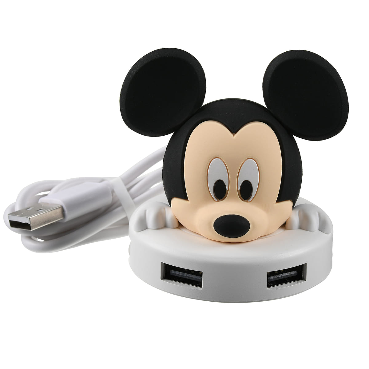 USBハブ 4ポート「ミッキーマウス」