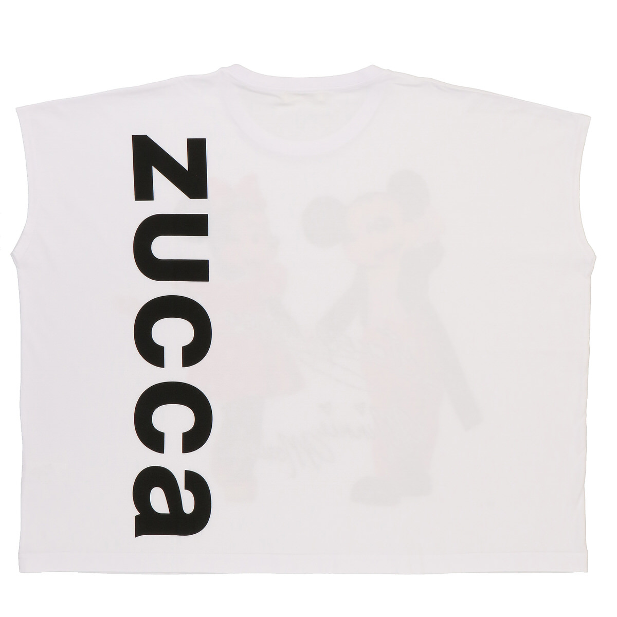 Tシャツ〈ZUCCa〉実写　ミッキーマウス＆ミニーマウス　ホワイト2