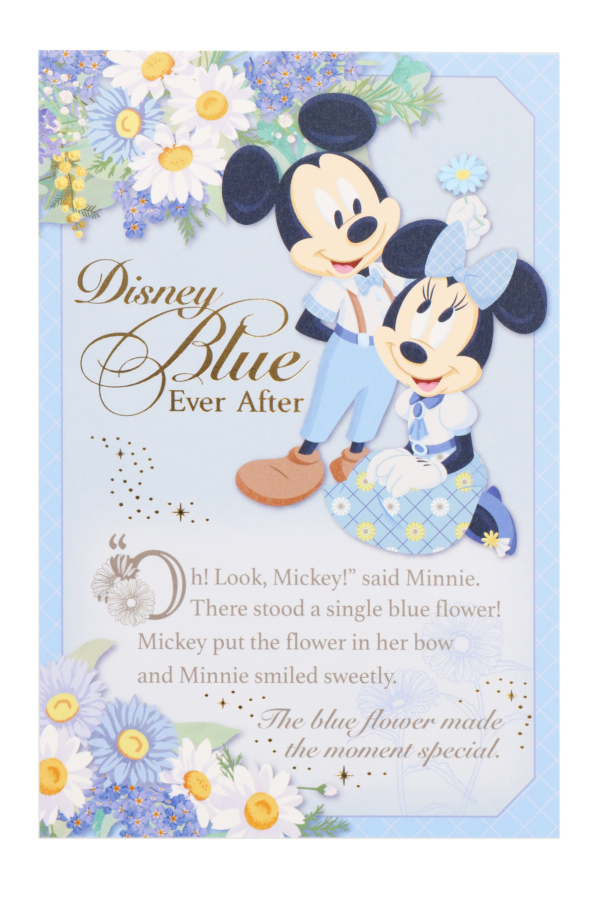 東京ディズニーリゾート「Disney Blue Ever After」グッズ・お土産　ポストカード