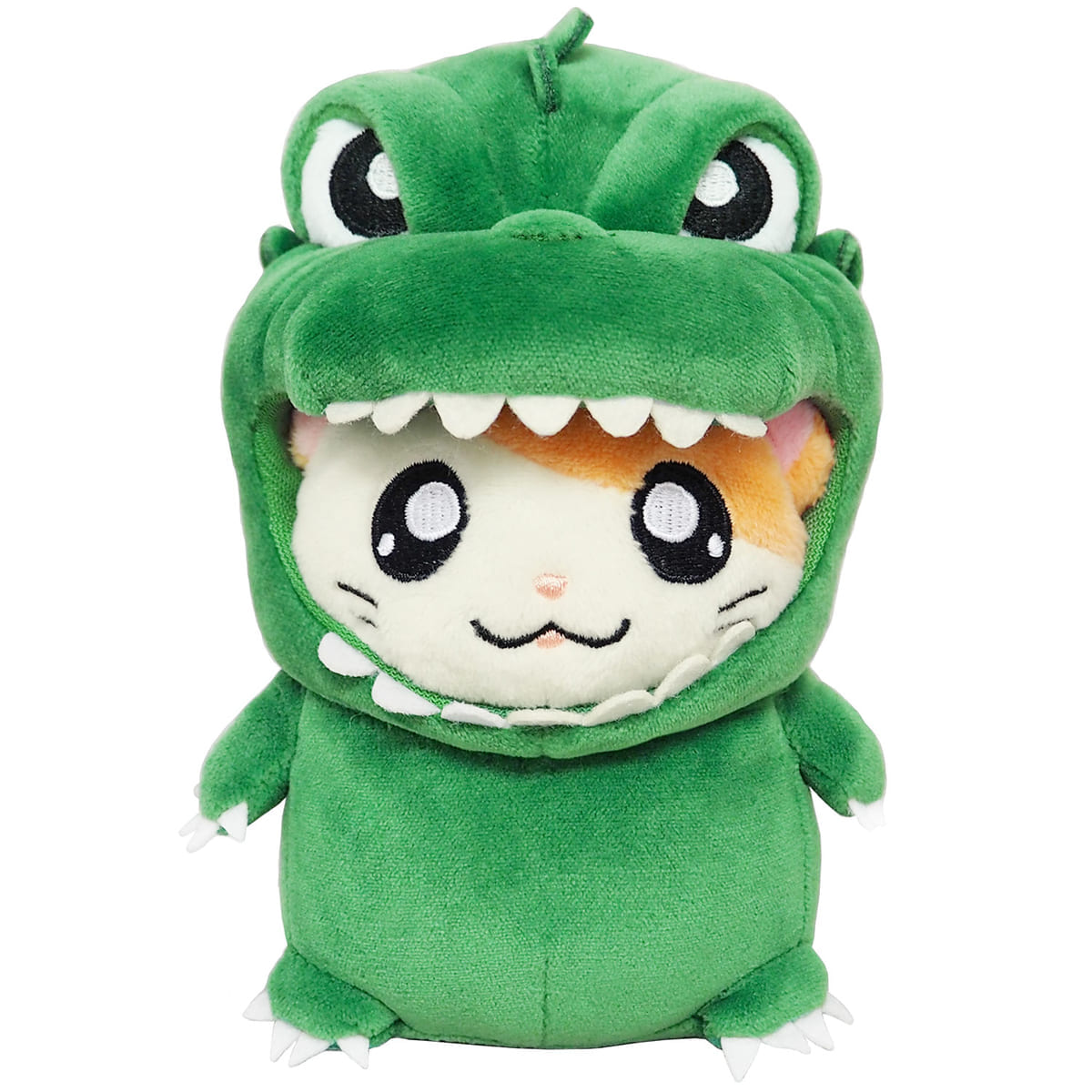 ゴジハムくんぬいぐるみ　グリーン　正面
