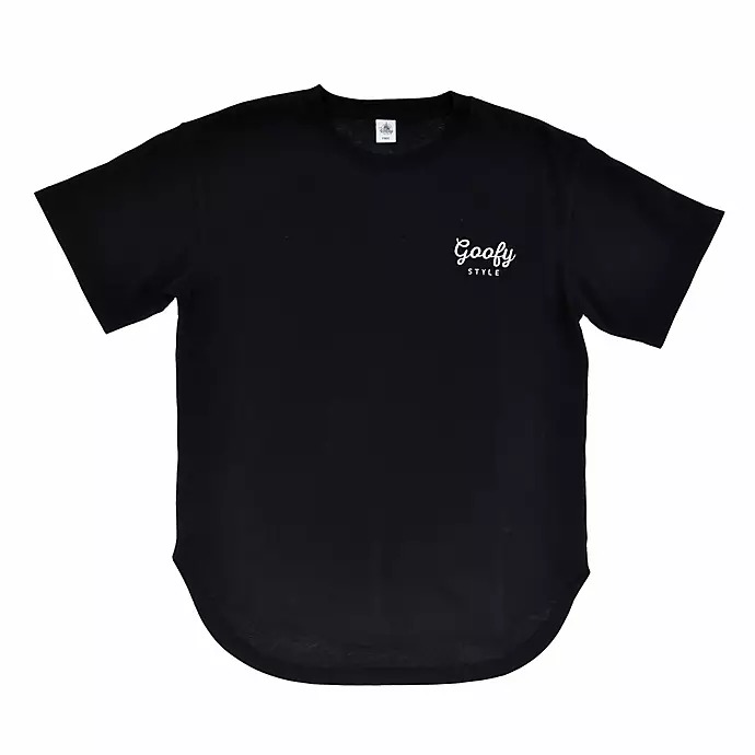 グーフィー 半袖Tシャツ ブラック ブラシストローク Goofy Style