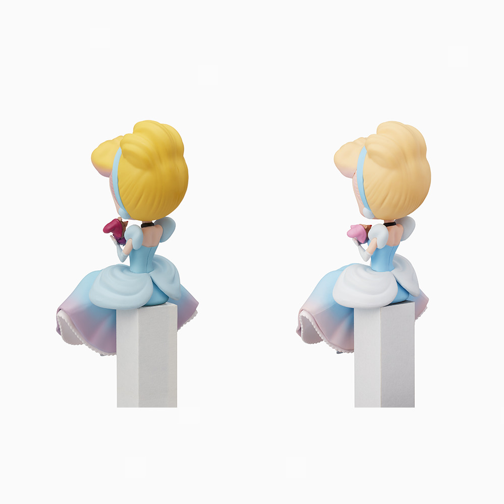 Disney Characters Sprinkles Sugar ～Pinkver.～ プレミアムフィギュア-Cinderella-　バックスタイル