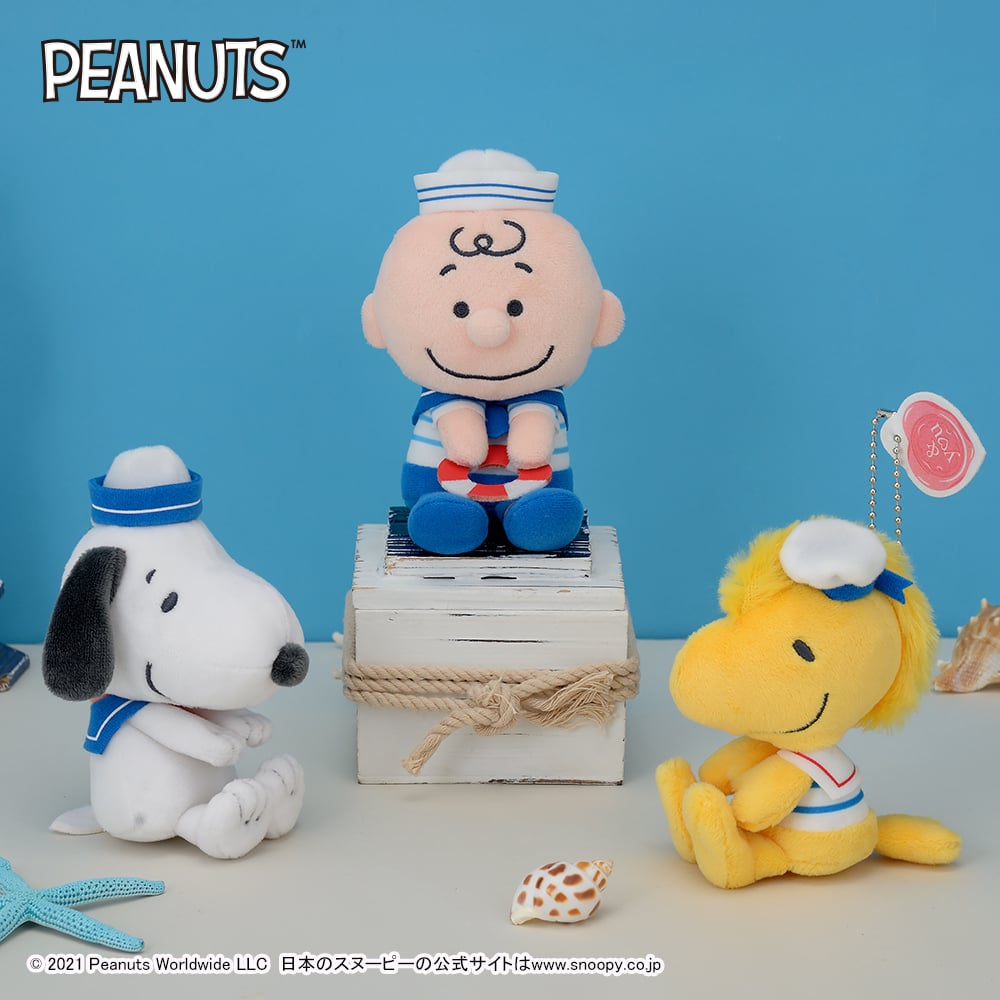 SNOOPY　& y♡u　マリンキーチェーンマスコット