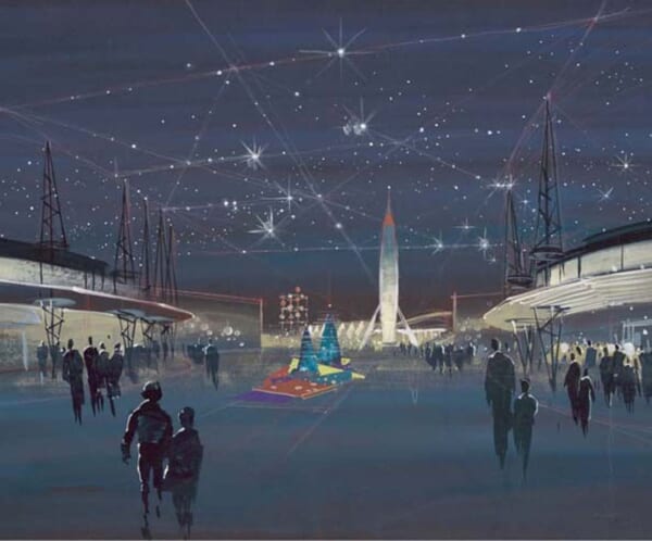 「1959年ディズニーランドの新しいアトラクションのプレビュー　イメージ