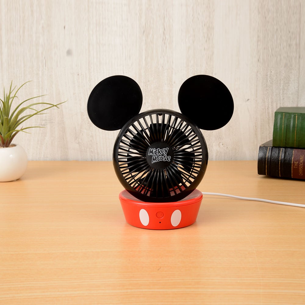 ミッキーマウス　プレミアムUSB卓上扇風機Ver.2