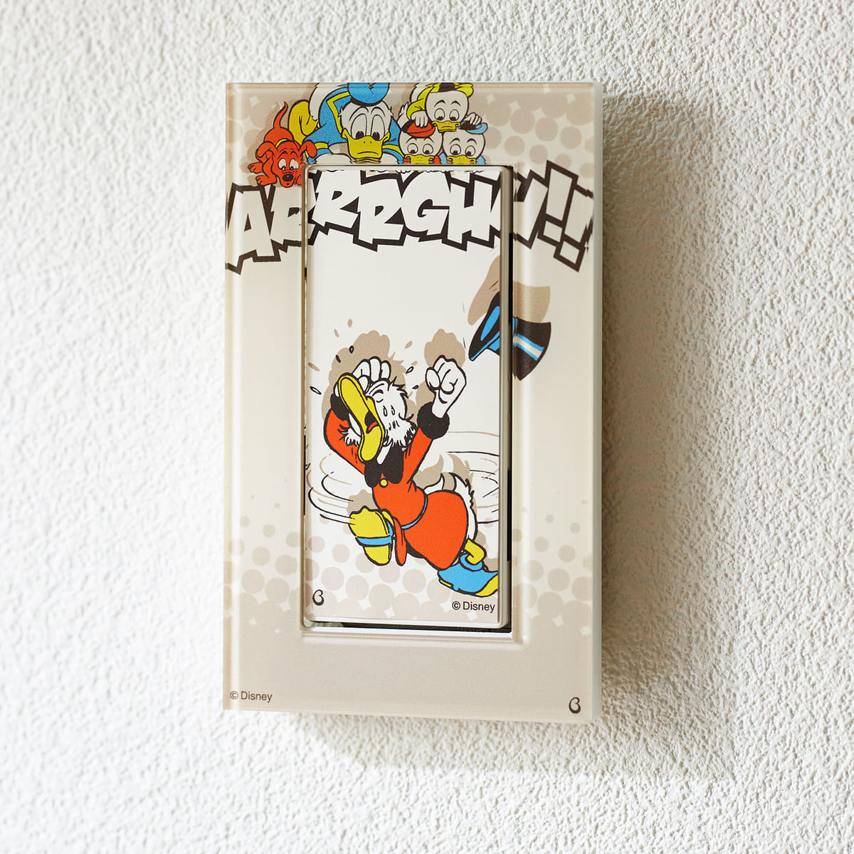 工具不要のスイッチカバー