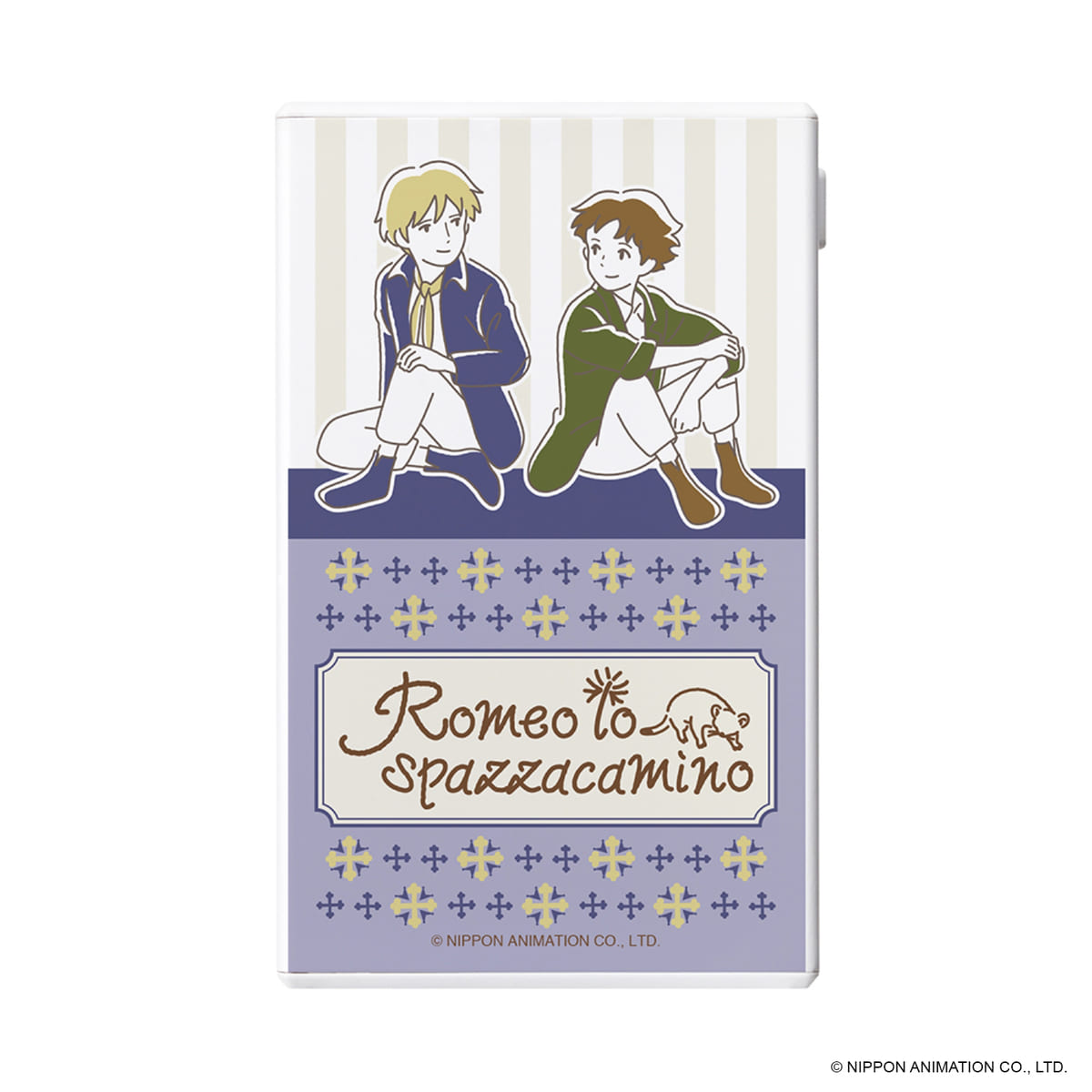 ロミオの青い空 – Romeo lo spazzacamino – 5,000ｍAhリチウムモバイルバッテリー[ロミオ& アルフレド]　イラスト