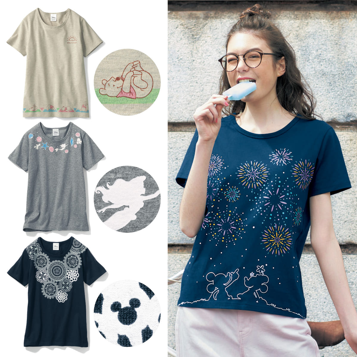 綿１００％半袖プリントＴシャツ