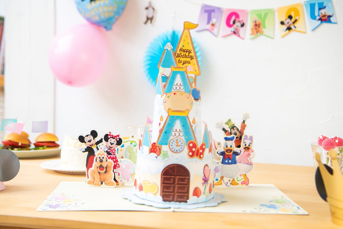 東京ディズニーリゾート「Disney Birthday @Home」デコレーションキット　飾り付けイメージ