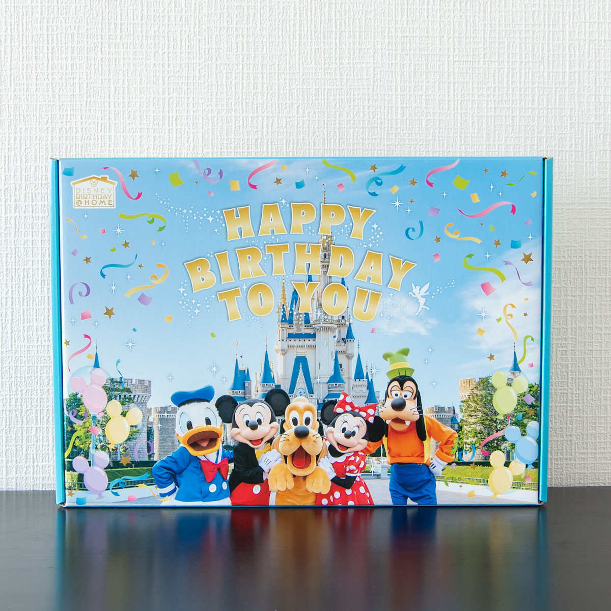 東京ディズニーリゾート「Disney Birthday @Home」デコレーションキット　ボックス