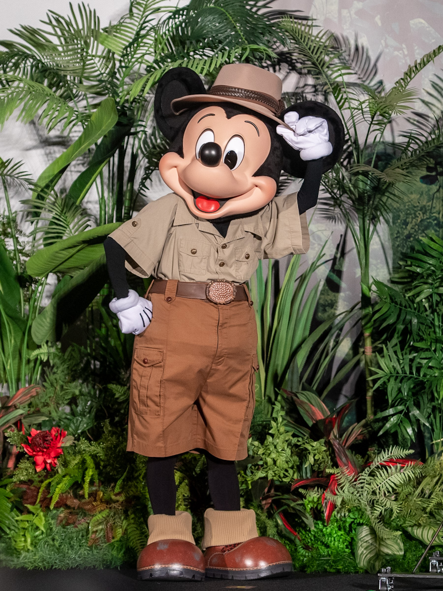 映画『ジャングル・クルーズ』日本出稿記念完成披露試写会　ミッキーマウス