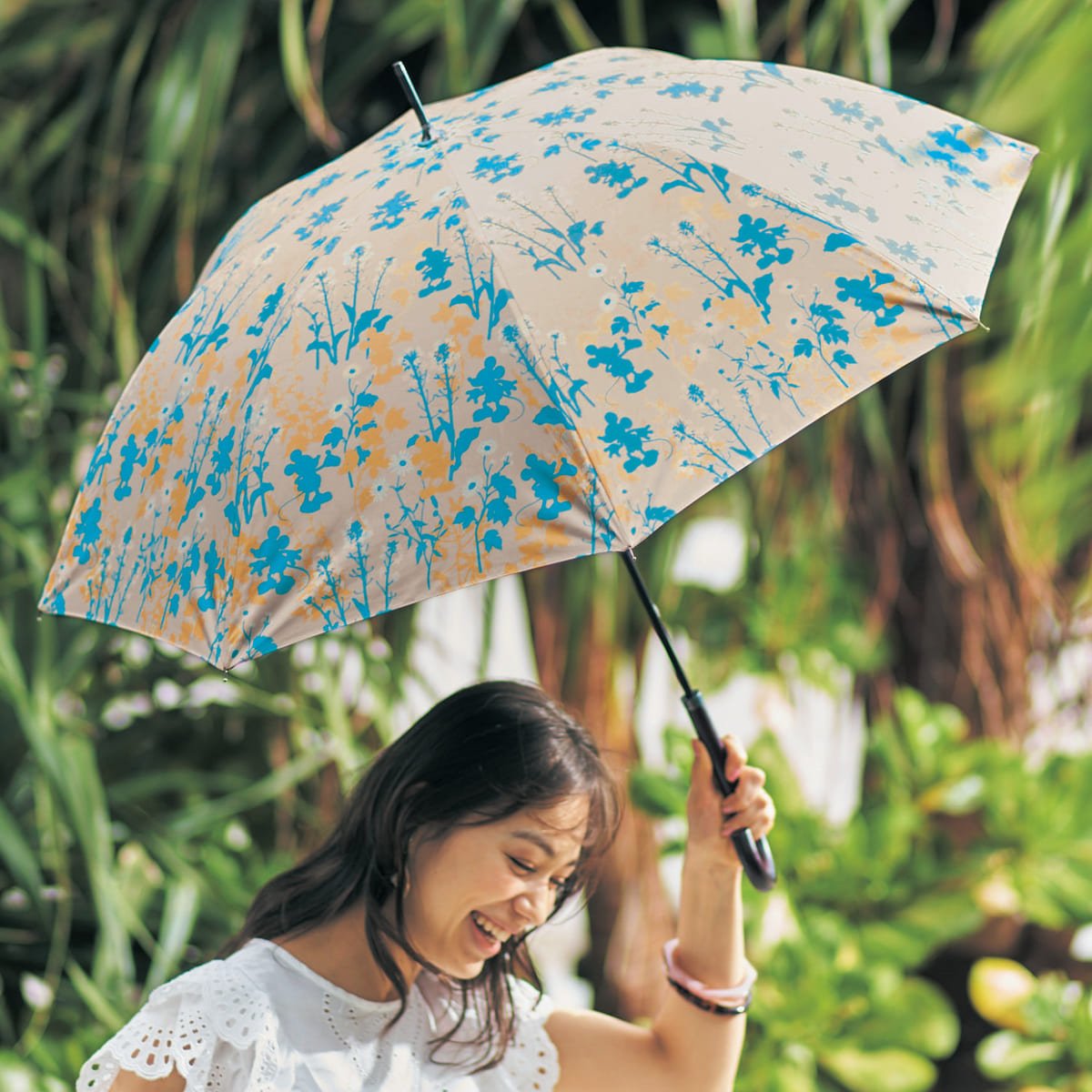 ディズニー 実写 晴雨兼用 折り畳み傘
