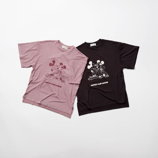 ルミネ新宿「スナイデル ホーム」SNIDEL HOME/Mickey&MinnieロゴTshirt
