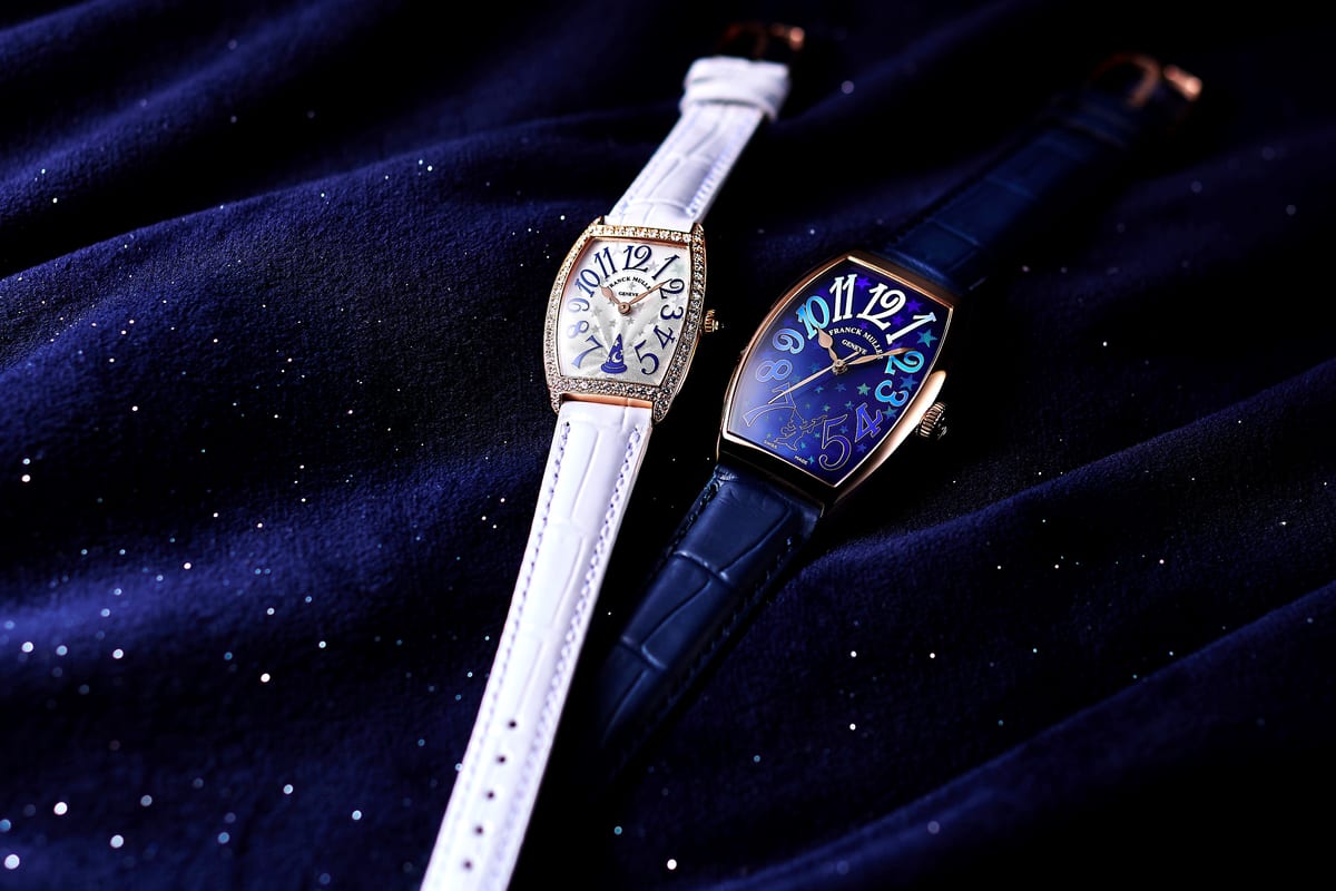 グランドオープンにふさわしい「フランク ミュラー」とディズニーストアが共同企画した腕時計