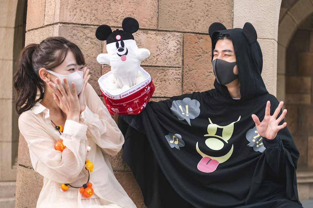 SALE／91%OFF】 東京ディズニーシー ディズニーハロウィーン Dハロ 仮面マスク ブラック 仮装